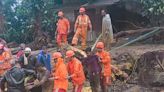 Man attempts to survive in landslide-hit Wayanad hamlet by clinging to boulder in gushing flood water