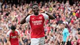 Bukayo Saka misses Arsenal's season-ending game against Everton with 'slight muscle issue'