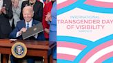 Biden issues proclamation for Transgender Day of Visibility amid Republican attacks on trans rights