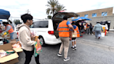 Drive-thru food pantry feeds thousands in Southern California