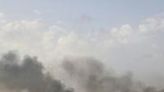 Smoke billows following Israeli strikes on Rafah city in the southern Gaza Strip on May 28, 2024