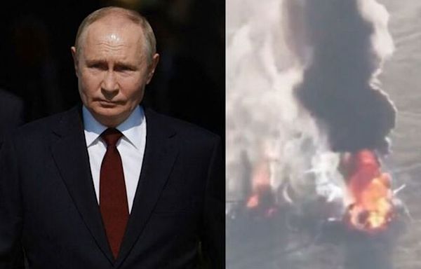 Ukrainian drones obliterate tanks in Russia in major blow to Vladimir Putin