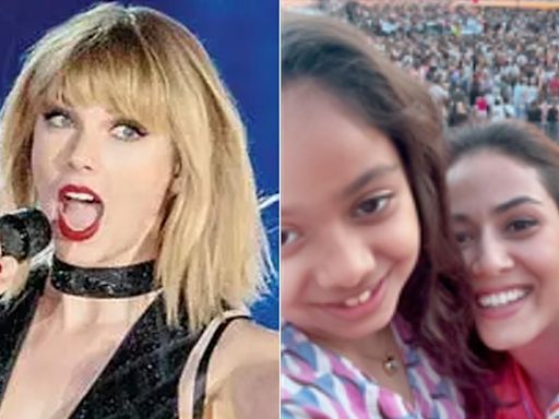 Mira Kapoor can’t keep calm, attends Taylor Swift concert with daughter Misha in Munich