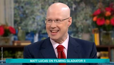 Matt Lucas explains unexpected cameo in Gladiator II