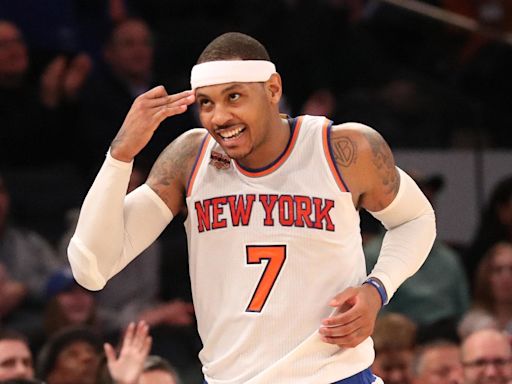 Carmelo Anthony's Viral Post On X After Knicks-76ers Series