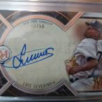 2018 TOPPS 洋基強投 LUIS SEVERINO 限量卡面簽 大谷 TATIS  JUDGE