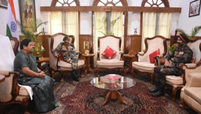 Assam Rifles chief briefs Manipur Governor about security situation, preparedness