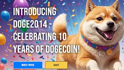 Doge2014 Presents the Second Chance to Experience Dogecoin’s Starting Price and Ride the Wave Up Again