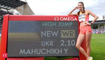 Ukraine's Yaroslava Mahuchikh sets new world record for women's high jump - The Economic Times