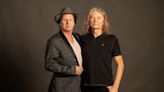 We're talking with the Talking Heads' Jerry Harrison about tour with Adrian Belew