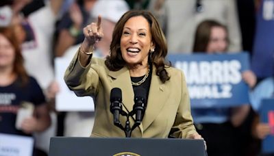 Harris v Trump live: Donald Trump allegedly called Kamala Harris a ‘b****’ as she surges in polls