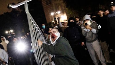 Violence erupts at UCLA as rival groups clash hours after NYPD storm Columbia pro-Palestine protest: Live