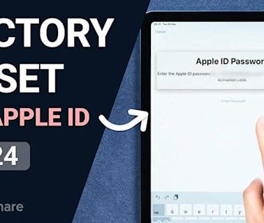 How to Factory Reset an iPad without Apple ID Password (Easy)