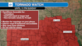 Tornado Watch for St. Louis until 11 p.m. Sunday night