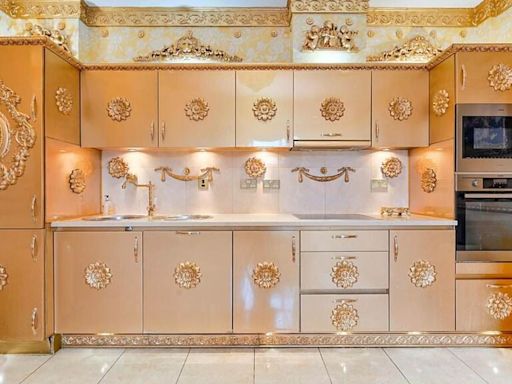 Britain's blingiest apartment with £100k goldleaf yours for £425,000