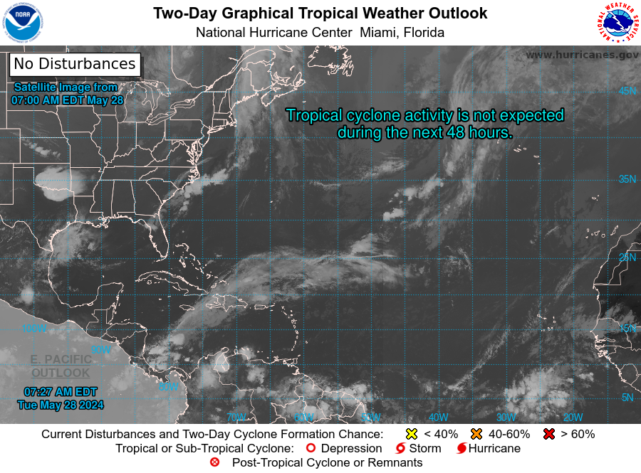 NHC tracking 3 tropical waves as 2024 hurricane season officially set to begin Saturday