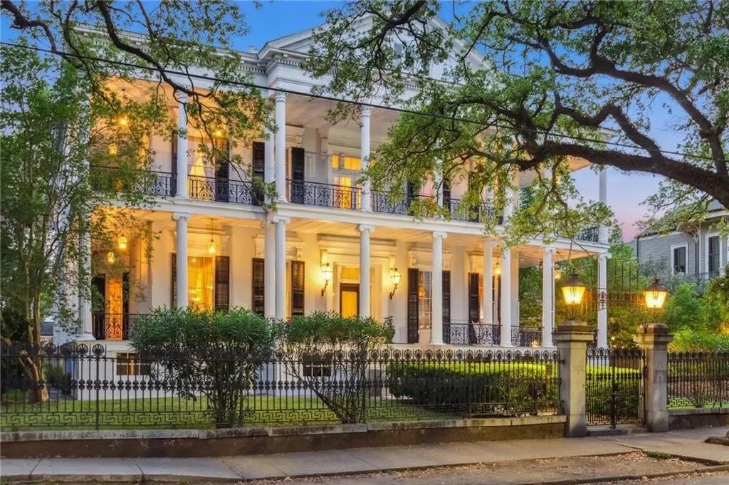 Garden District Gem: The Exceptional Buckner Mansion in New Orleans Is Available for $4.5M