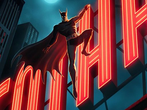 BATMAN: CAPED CRUSADER New Poster Shows The Dark Knight Keeping Watch Over Gotham City In The 1940s