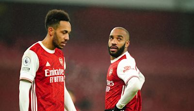 Ex-Arsenal stars Aubemayang and Lacazette lined up for shock transfer reunion