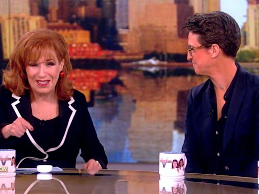 Joy Behar jabs TV Academy as Rachel Maddow praises 'The View' on air: 'Where is the Emmy?'