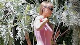 Taylor Swift Wears a Barbie Pink Top and Short-Shorts in Los Angeles