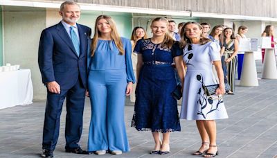 Queen Letizia and King Felipe present united front at awards ceremony