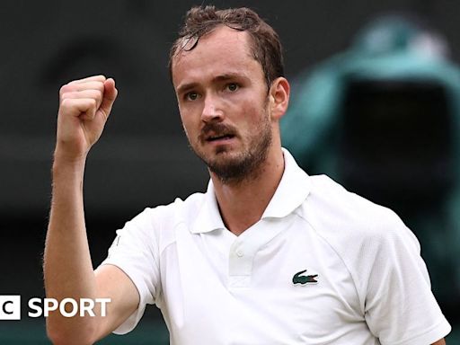 Wimbledon results 2024: Daniil Medvedev beats Jannik Sinner in five sets to reach semi-finals