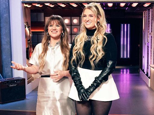 Kelly Clarkson Tells Meghan Trainor Her One Piece of Advice for Touring with Kids: Don’t 'Try and Be Super Mom'