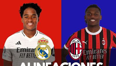 Alineaciones del Real Madrid vs. Milan por la Soccer Champions Tour