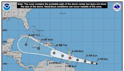 Tropical Storm Beryl forecast to become major hurricane, sets sights on Caribbean, Gulf