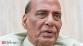 Forces committed to eliminate terrorism: Defence Minister Rajnath Singh - The Economic Times