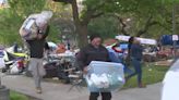 Police clearing pro-Palestinian encampment at Wayne State University