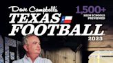 What does Dave Campbell's Texas Football magazine predict for local teams and athletes?