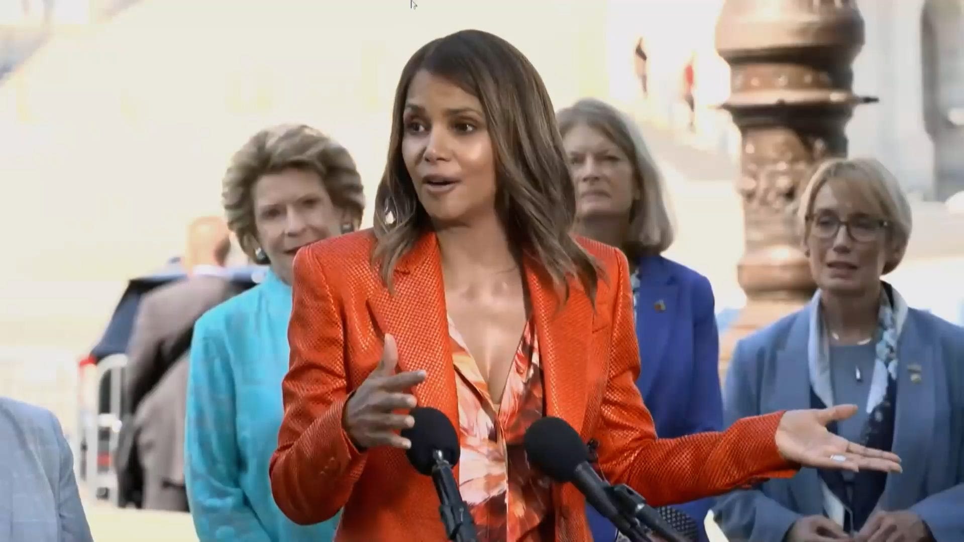 'I'm in menopause, okay?' Halle Berry backs bill to bring more services to women's health