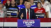 Donald Trump repeatedly mispronounces Kamala Harris' name at campaign rally