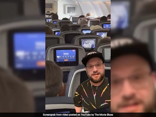 Watch: Passengers "Raw-dogging" Entire Plane Ride Due To Failure Of In-Flight Entertainment