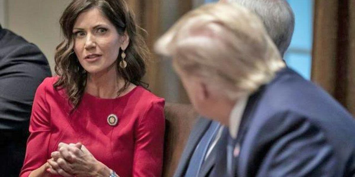 ‘Let’s get a warrant for her backyard’: Noem ‘done politically’ right wing pundits say