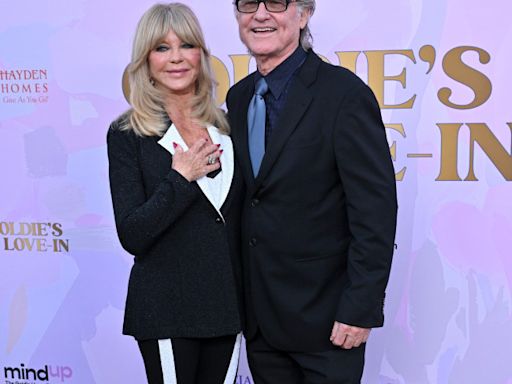 Goldie Hawn asegura que el 'buen sexo' es el secreto de su relación de 40 años con Kurt Russell