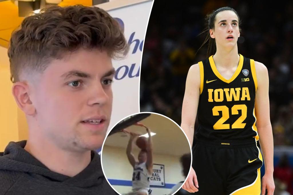 Iowa NFL Draft prospect Cooper DeJean boldly believes he can beat Caitlin Clark one-on-one in hoops