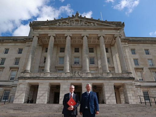 Watch: Keir Starmer visits Northern Ireland as prime minister