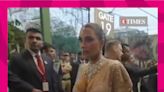How Many Points For Kim's Desi Glam? Analyzing Her Look at Ambani Aashirwad Ceremony | Entertainment - Times of India Videos