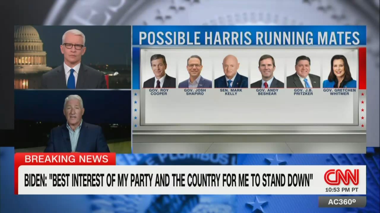 CNN’s John King Says There Could Be ‘Risk’ in Harris Picking Jewish Governor as VP