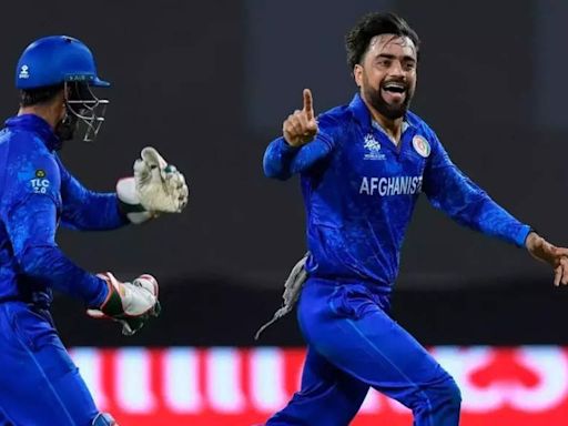 Rashid Khan achieves new milestone with 4-wicket haul against Bangladesh, overtakes Shakib Al Hasan to become... | Cricket News - Times of India