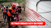 Temblor hoy, en Perú: ¿dónde fue el epicentro del último sismo de este 10 de julio, según IGP?