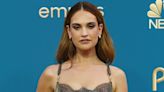 Lily James se separó de su novio Michael Shuman