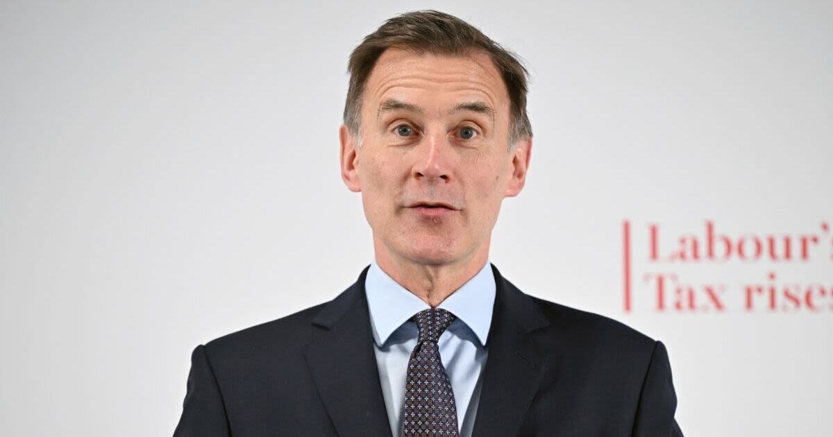 Jeremy Hunt issues Labour tax bombshell warning with dramatic new costings