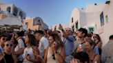 Greece's Santorini bursts with tourists as locals call for a cap