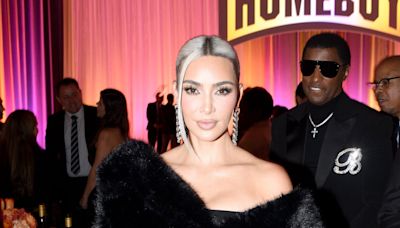 Kim Kardashian Goes Back to Blonde in Chic Gala Look