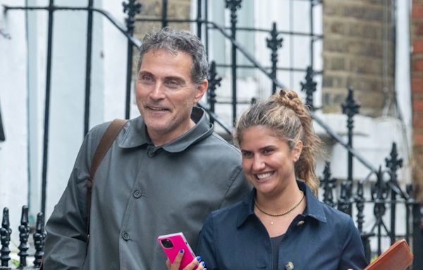 ‘The Diplomat’s’ Rufus Sewell Weds Vivian Benitez at Wales Castle