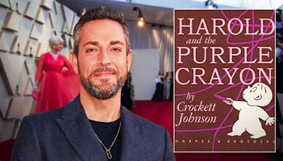 Zachary Levi brings literary classic Harold and the Purple Crayon to life in first trailer